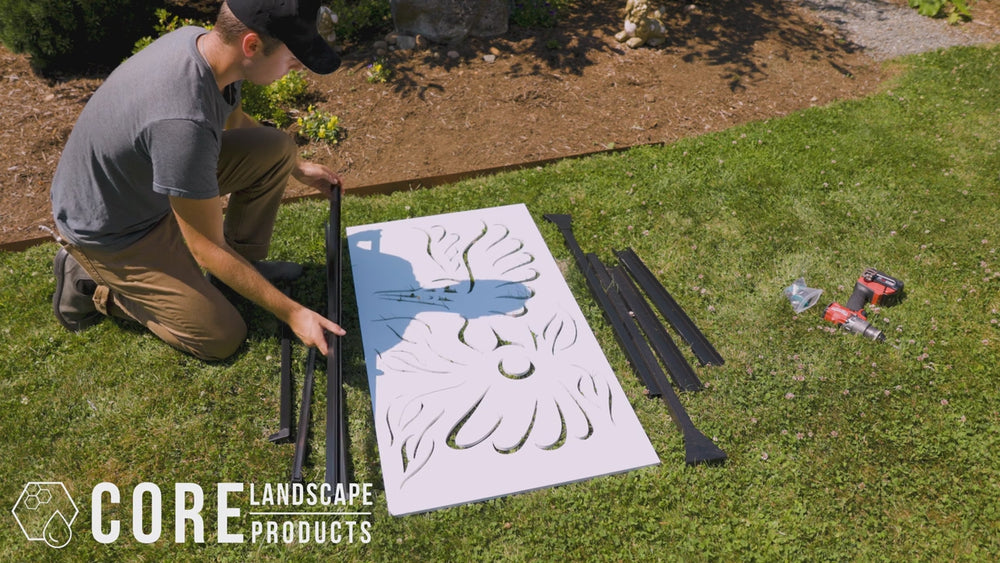 (2' x 4') Frame Kit and Posts for privacy screens