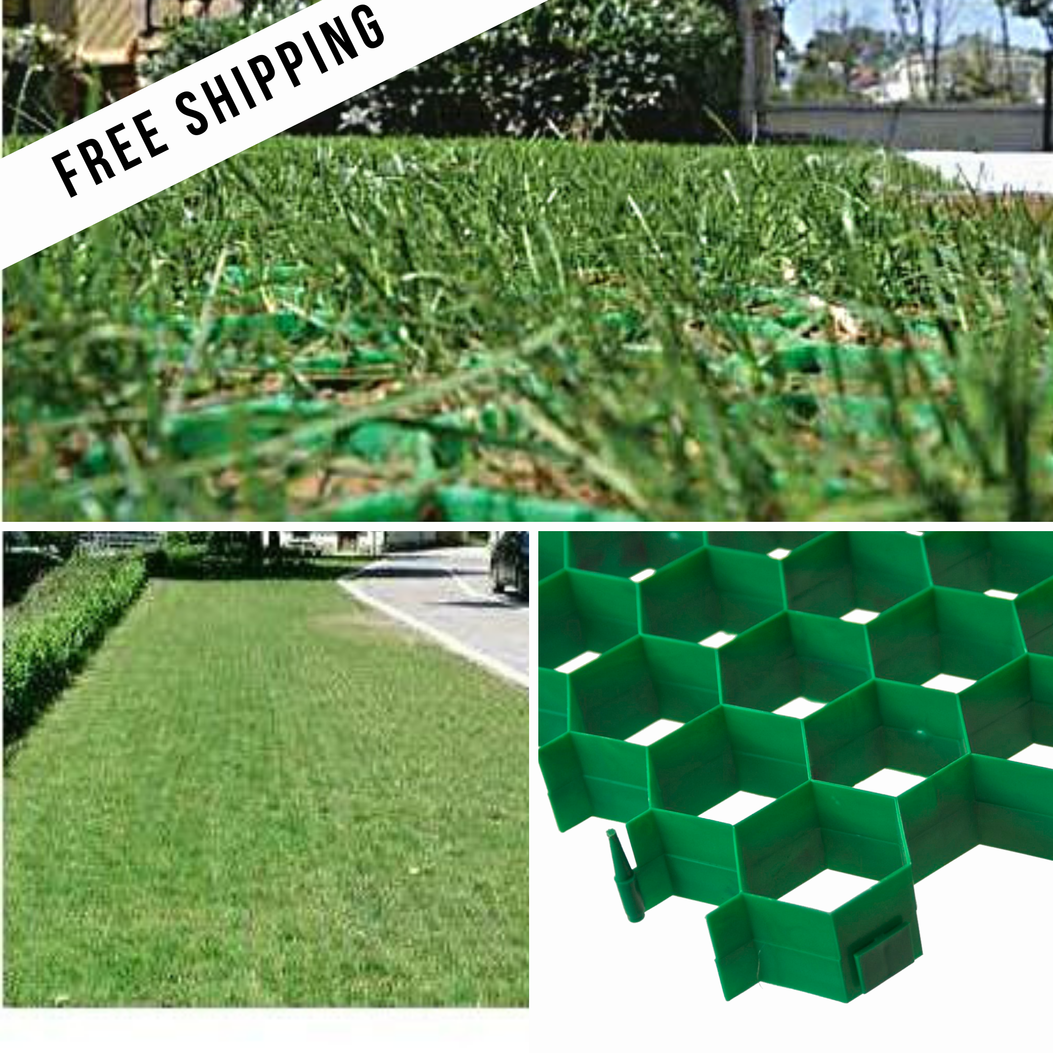 Grass Pet Pack | No-Dig Foundation | 33 sq.ft | Free Shipping