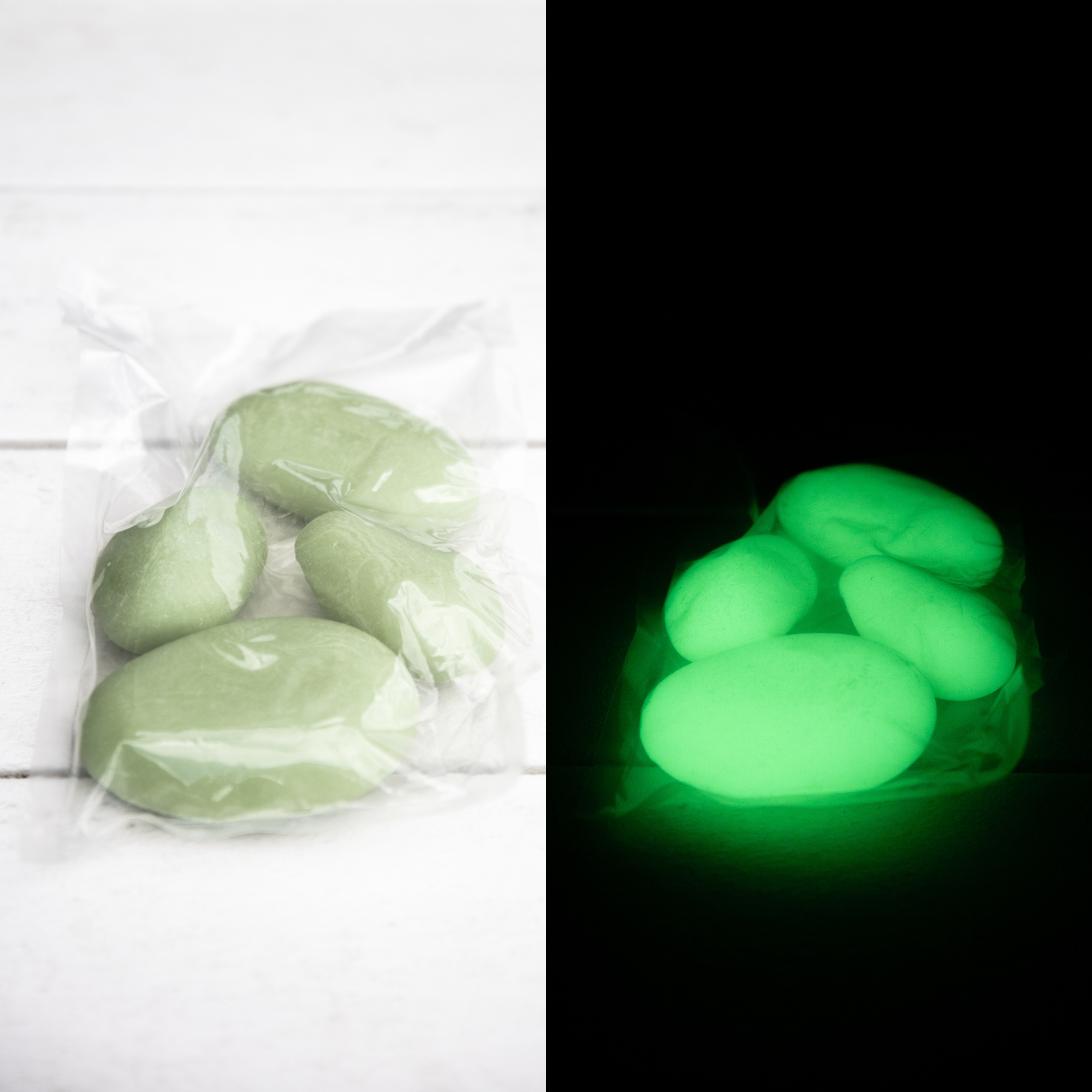 Green Quantum Boulders (100% glow)