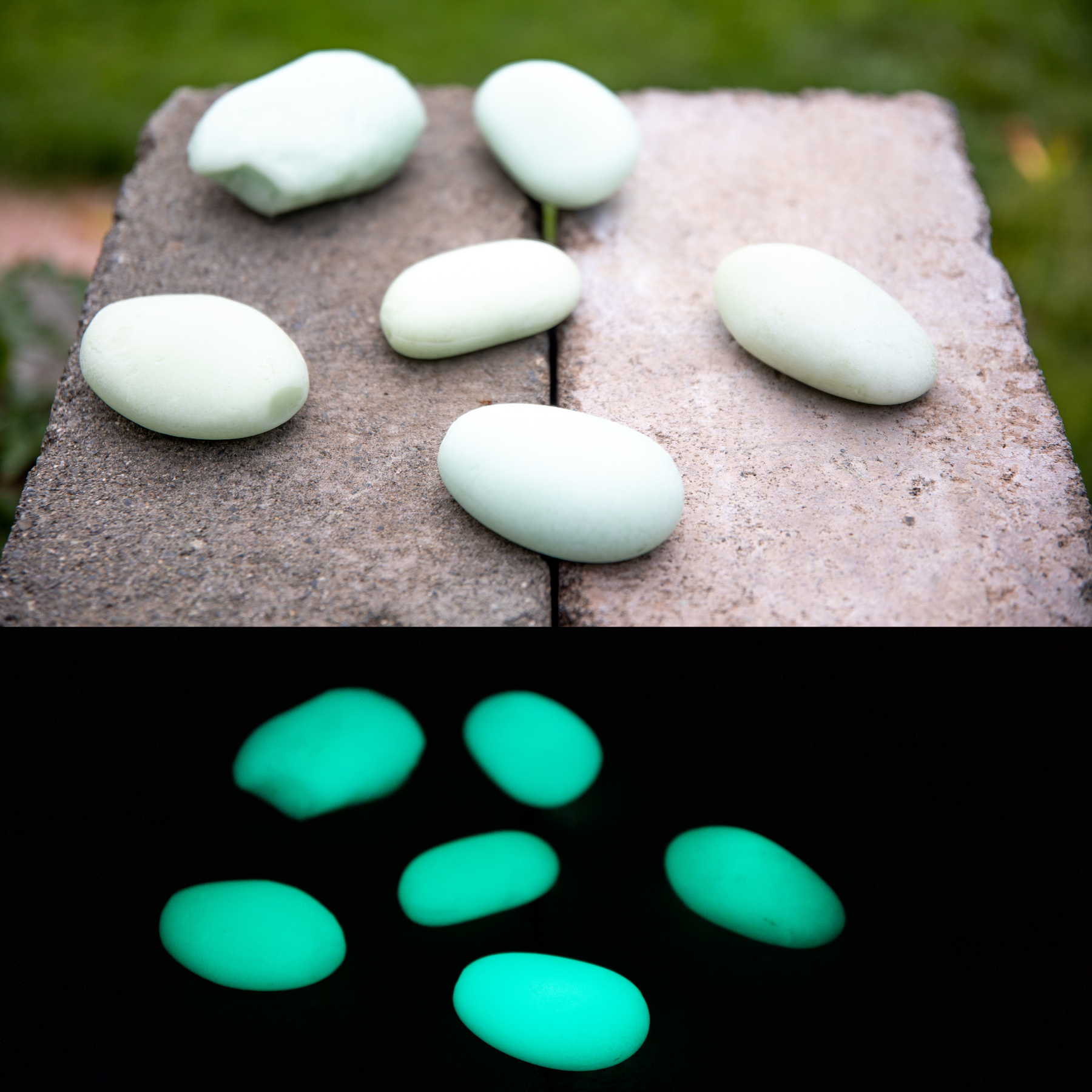 Aqua Quantum Boulders (100% glow)