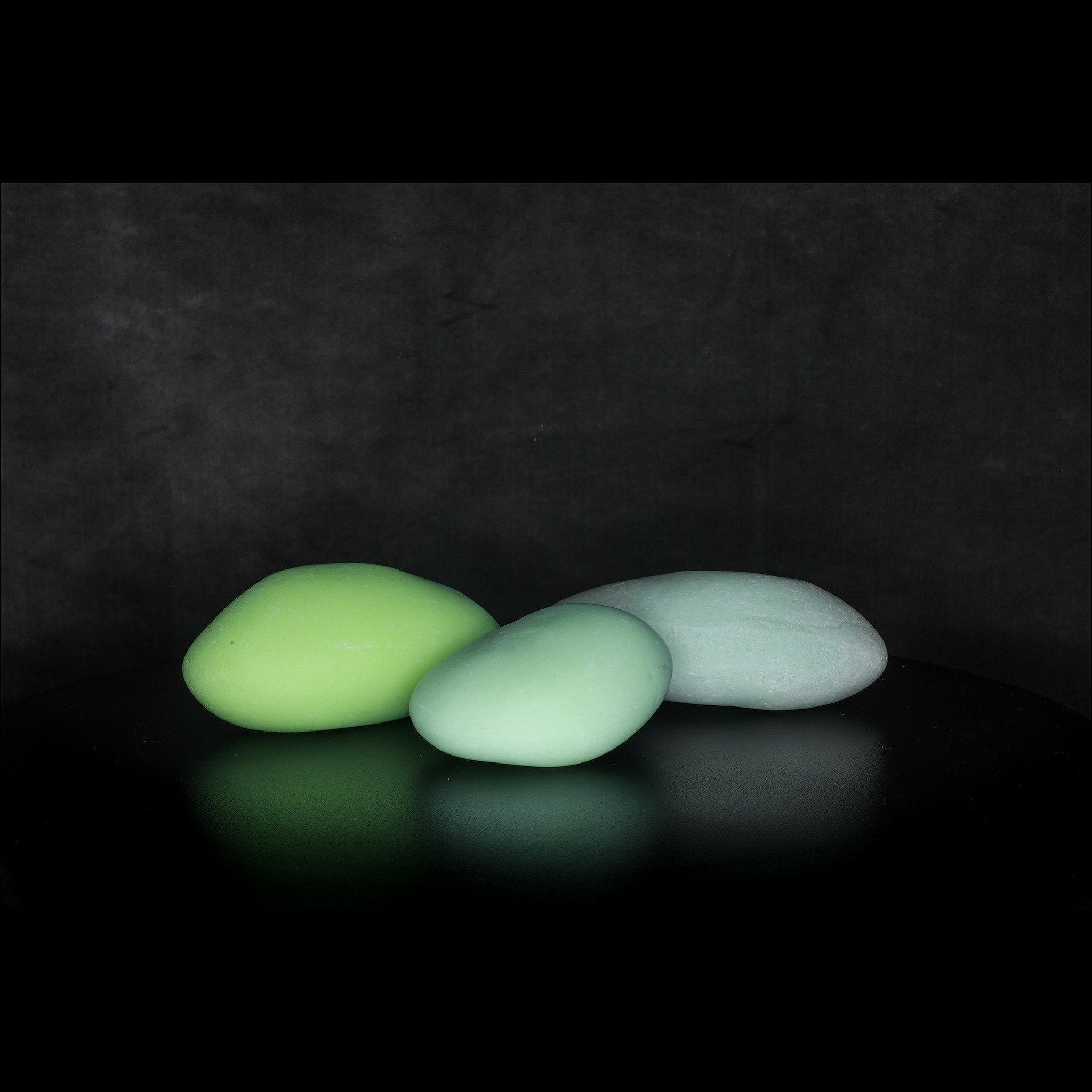 Mix-Pack of Quantum Boulders (100% glow) (Blue, Green, Aqua)